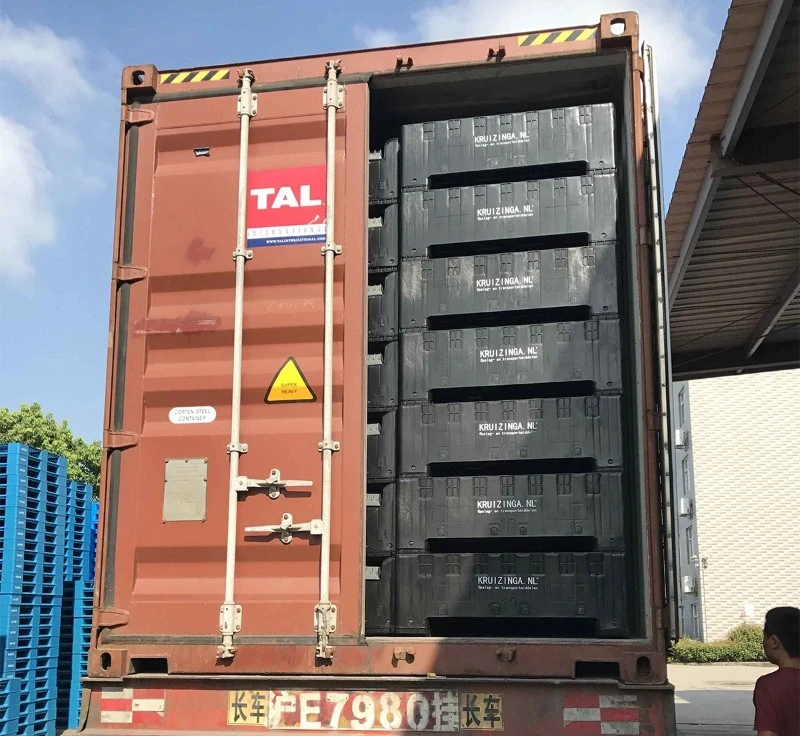 Transport folding pallet boxes Transport folding pallet boxes